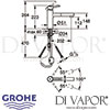 Grohe Concetto Single Lever Sink Mixer Kitchen Tap Dimensions